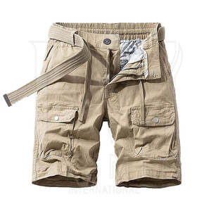 Faites votre propre nouveau design Les hommes portent des shorts cargo pour 100% coton Shorts cargo de la plus haute qualité avec tissu personnalisable - Product Image 1