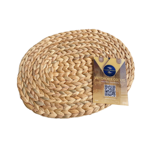 Venta al por mayor 100% manteles individuales de jacinto de agua ecológicos naturales personalizables OEM ODM de platos y platos de Vietnam - Product Image 1