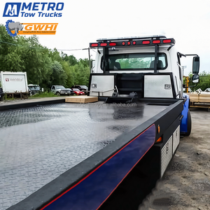 Haute qualité 12 °   Camion à plateau inclinable avec plateau de voiture personnalisé Fabricant international de véhicules de remorquage de voitures et de motos - Product Image 5