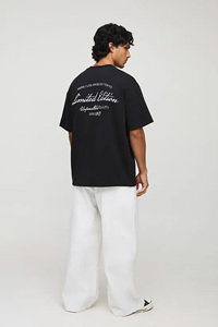 Sérigraphie 2025 Surdimensionné 100% Coton T-Shirt pour Femmes Hommes 240GSM Premium Couture Qualité Personnalisé Streetwear 180 250GSM - Product Image 3