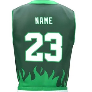 Uniforme de basket-ball sans manches anti-rides de haute qualité pour hommes prix raisonnable meilleur design dernière mode respirant grande taille - Product Image 5