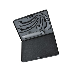 Ensemble complet Miller, 5 lames, laryngoscope entièrement noir, source d'alimentation électrique, acier inoxydable allemand, certifié CE, ETI-M-085 90 - Product Image 3