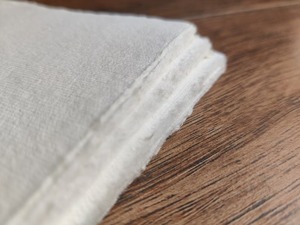 Hojas de trapo de algodón hechas a mano A4 papel blanco indio 150 GSM 100% con borde de cubierta estilo Hada - Product Image 2