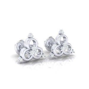 Pendientes de Oro Certificado con Diamantes Auténticos, 0.07ct Peso Total en Quilates, 12 Piezas, Oro de 14Kt/18Kt - Product Image 5