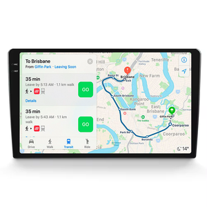 9 "Android Car DVD Player với Carplay Màn hình GPS Navigation đ<span class=keywords><strong>a</strong></span> phương tiện Các tính năng 2DIN TS10 tự động thiết bị điện tử cho BMW VW BMW đài phát thanh - Product Image 1