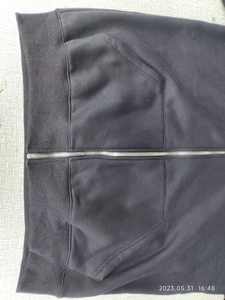 Vente en gros de sweat-shirt avec fermeture éclair sur le visage intégral avec strass vierge pull pour homme veste manteau sweats à capuche zippés avec fermeture éclair pour hommes avec LOGO personnalisé - Product Image 4