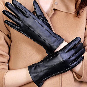 Producto de Venta caliente Elegante y cómodo Tejido de cuero de fácil cuidado Características elegantes Guantes de material transpirable - Product Image 6