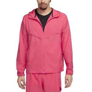 เสื้อแจ็คเก็ตกันลมแบบมีฮู้ดสำหรับผู้ชาย  แบบซิปเต็มตัว  ปักลายตามสั่ง เหมาะสำหรับใส่กลางแจ้ง - Product Image 1