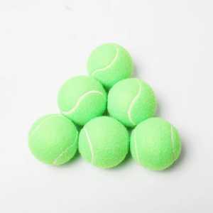 Balles de tennis colorées en gros sur mesure durables légères 100% balles de haute qualité en caoutchouc pur pour un jeu vibrant - Product Image 3