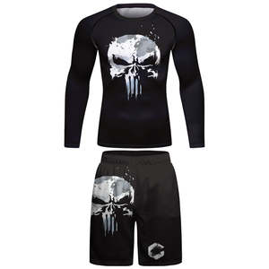 Jiu Jitsu <b>Rashguard</b> No-Gi BJJ Grappling Compression Top IBJJF Approved MMA Training Wear Made In Pakistan - Product Image 1