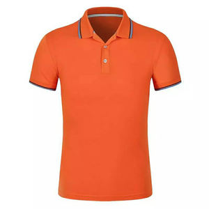 Unisex para Polo Camisetas Más vendidos Personalizable 100% Algodón Manga corta Cómodo Logotipo bordado Patrón sólido Tallas grandes - Product Image 4