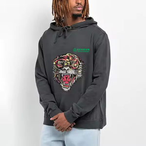 Sweat-shirts à capuche de luxe coupe classique 100% coton molletonné French Terry 300g respirant séchage rapide unisexe streetwear - Product Image 1