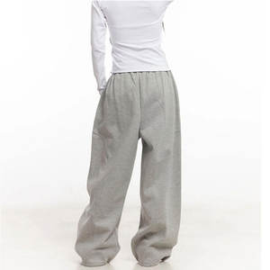 <b>Women</b> Wholesale Oversized Sweatpants Cotton Fleece Loose Fit Joggers Comfortable Casual Streetwear <b>Pants</b> Soft Warm <b>Lounge</b> Wear - Product Image 2