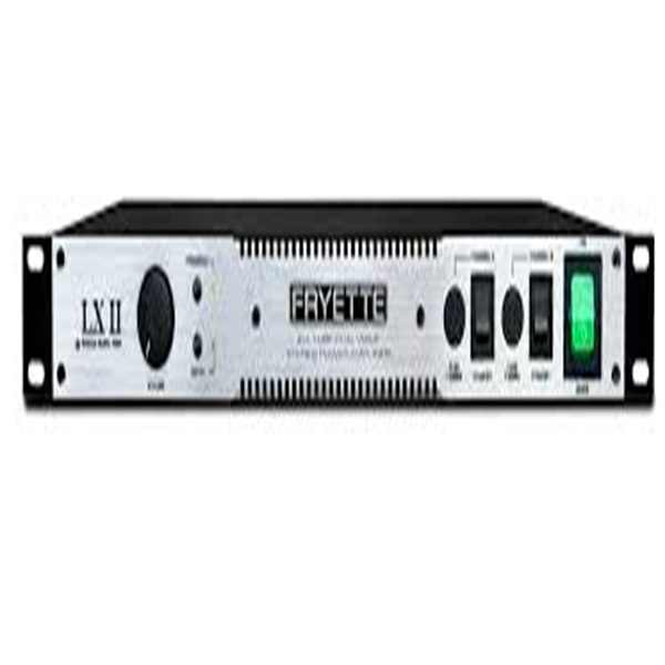 Hot Sales FryetteS LXII Single Rack Space Stereo Tube Power Amp 50 Watts Per Channel Industrial