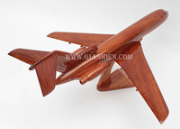 Gia Nhien Fabricant Approuvé Conception Personnalisée Avion en Bois Bas Boeing 727 _ MODÈLE ARTISANAT EN BOIS DE HAUTE QUALITÉ