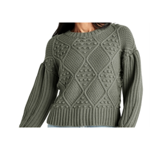 Splendido Maglione Casual da Donna Leonie in Stile Western, Sottile e Traspirante, con Logo Personalizzato Frontale e Stampa 3D per Autunno/Inverno - Product Image 2