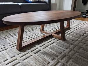 Mesa de Centro de Madera Natural de Alta Calidad, Moderna y de Lujo, Personalizable, con Superficie de Madera para Sala de Estar - Product Image 2