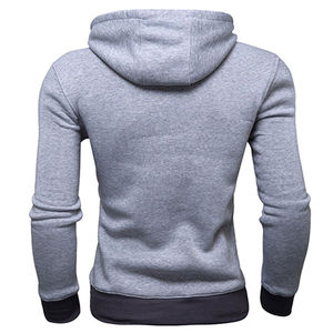 Top Trending High Quality Cotton Oversize Hoodie <b>Thick</b> <b>Fleece</b> Drop Shoulder Plain Blank Custom Men Hoodies Manufacturer - Product Image 2