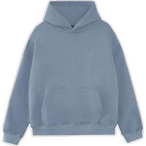 เสื้อมีฮู้ดแฟชั่นขนาดใหญ่มีฮู้ดและมีฮู้ดสีน้ำตาลสำหรับเด็กหญิงและเด็กชายเสื้อฮู้ดขนสัตว์แขนยาว - Product Image 2