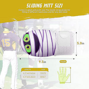 Sliding <b>Mitt</b> for <b>Baseball</b> Maximum Protection and Comfort for Safe Base Running Latest Design <b>Baseball</b> Sliding <b>Mitt</b> - Product Image 2