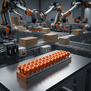 IVSC-600-130 産業用ロボットアーム真空グリッパー（カートンおよび木製ボードのパレタイジング用内蔵真空発生装置付き） - Product Image 1