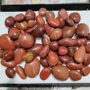 Piedra preciosa suelta curativa de gama alta de jaspe rojo Natural de Grado Superior AAA para la fabricación de joyas y accesorios al por mayor - Product Image 3