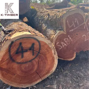 帕奇洛巴方形原木非洲供应商硬木地板胡桃木原材料木材原木木质托盘最佳价格K-木材