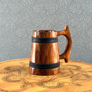 Nouvellement conçu fabriqué à la main écologique verre bière tasse personnalisable Logo Bar fête mariage Occasions fabriqué usine indienne - Product Image 3