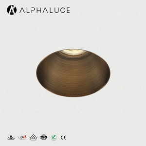 Spot LED Encastrable Sans Cadre Réglable Couleur Bronze Antique pour Maison et Salon, Module MR16 <span class=keywords><strong>GU10</strong></span> en Aluminium - Product Image 1