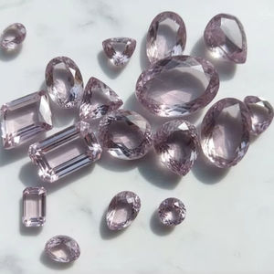 พลอยอัญมณีธรรมชาติพลอยอเมทิสต์ทรงกลมทรงรีทรงหยดน้ำอเมทิสต์อเมทิสต์ธรรมชาติอัญมณีหลวม - Product Image 4