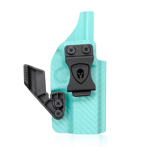 Gun & Flower IWB Oculto Carry Kydex Holster Con Retención ajustable Cant ajustable Color Azul - Product Image 1