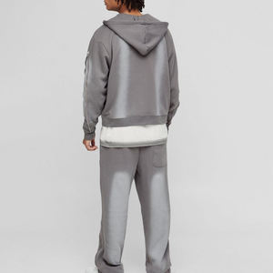 กางเกงขายาวทรงหลวมมีซิปสำหรับผู้ชายกางเกงขายาวปรับแต่งสไตล์แฟชั่นใหม่2025 - Product Image 3