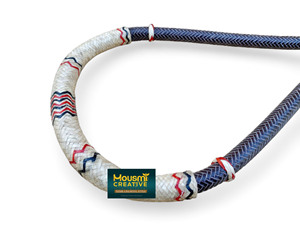 Occidentale equestre tradizionale colore bianco blu intrecciato Bosal di Rawhide per cavallo personalizzabile prodotto a prezzo molto basso - Product Image 3