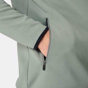 เสื้อฮู้ดกอล์ฟและสเวตเตอร์มีซิปสองกระเป๋าจิงโจ้แบบมีซิปต่อกันโลโก้ออกแบบได้ตามต้องการสำหรับผู้ชาย - Product Image 5