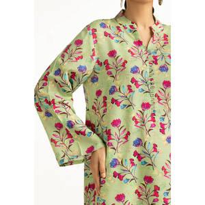 Ensemble coordonné IUSTTS-1249 pour femmes, viscose, lin imprimé, crêpe, style décontracté, taille XXS, deux pièces pour le printemps/été, sans col - Product Image 5