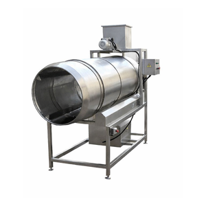Nueva Máquina Automática para Recubrimiento de Sabores, Capacidad de 100 kg/h, 220 V, Acero Inoxidable 304, Alta Productividad, Tambor para Sazonar Aperitivos, Namkeen - Product Image 1
