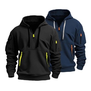 Personalizado 100% Nylon tejido Streetwear al aire libre correr deportes Zip up bolsillo 2 en 1 hombres chaqueta cortavientos blanca - Product Image 4