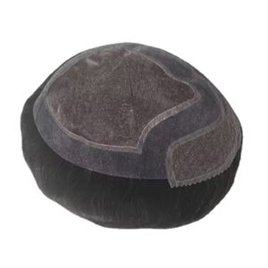 Perruque en cheveux naturels 100% humains, mono front lace, toupet, patchs, prothèse capillaire, Taz Hair BD, haute qualité - Product Image 3