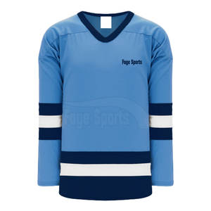 Maillot de hockey sur glace professionnel respirant à séchage rapide, nouveau design, sur mesure, durable, pour hommes, Foge Sports, 100% polyester - Product Image 2