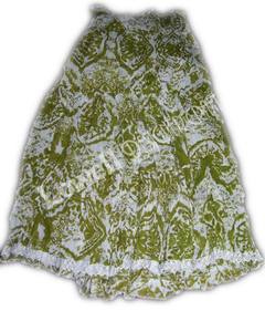 Vestido largo de gasa de algodón 100% Patrón floral ecológico natural Transpirable Hasta la rodilla Primavera Casual Servicio OEM disponible - Product Image 1