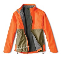 Veste Isolante Multipoche Orange à Motif de Chasse Personnalisable pour Homme d'Extérieur Chasse et Tir