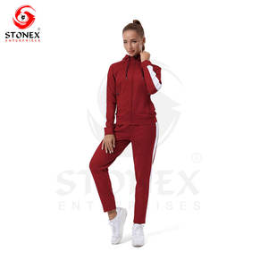 Venta al por mayor Tech Fleece Chándal para Mujeres Colorblock Otoño Deporte Cremallera para Invierno Adultos Conjuntos - Product Image 1