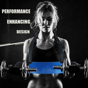 Nuevo estilo Halterofilia Arm Blaster Body Building Gym Ejercicio Arm Blaster para bíceps Peso - Product Image 5