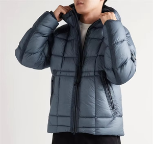 High Quality Custom Men's Down Coats Man Clothing Fashion Vintage Puffer Bomber Winter <b>Jacket</b> for Men's - Product Image 5