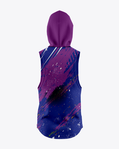American Custom Heat-Transfer Printed Adult Flag Football Uniforms 7v7 Sleeveless 100% Polyester Breathable Quick Dry <b>Soccer</b> - Product Image 4