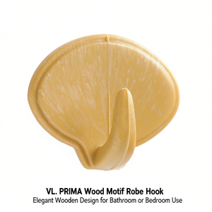 วีแอล PRIMA ตะขอแขวนเสื้อคลุมลายไม้ ดีไซน์ไม้สุดหรูสำหรับใช้ในห้องน้ำหรือห้องนอน - Product Image 2