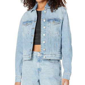 <b>Light</b> Weight <b>Women</b> Jeans <b>Jacket</b> Comfortable <b>Women</b> Jeans <b>Jacket</b> Outdoor Use <b>Women</b> Jeans <b>Jacket</b> - Product Image 1