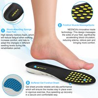 Semelles orthopédiques en mousse à mémoire de forme en gel PU Inserts de rembourrage de confort anti-fatigue de qualité supérieure pour un travail toute la journée