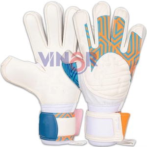 Gants de gardien de but en latex de caoutchouc de haute qualité, gants de gardien de but professionnels pour jeunes et adultes, pour le football, vente en gros - Product Image 4