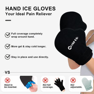 2025 cómodos guantes de terapia fría y caliente para manos completas, paquete de 2 paquetes de hielo para lesiones, túnel carpiano, para terapia - Product Image 2